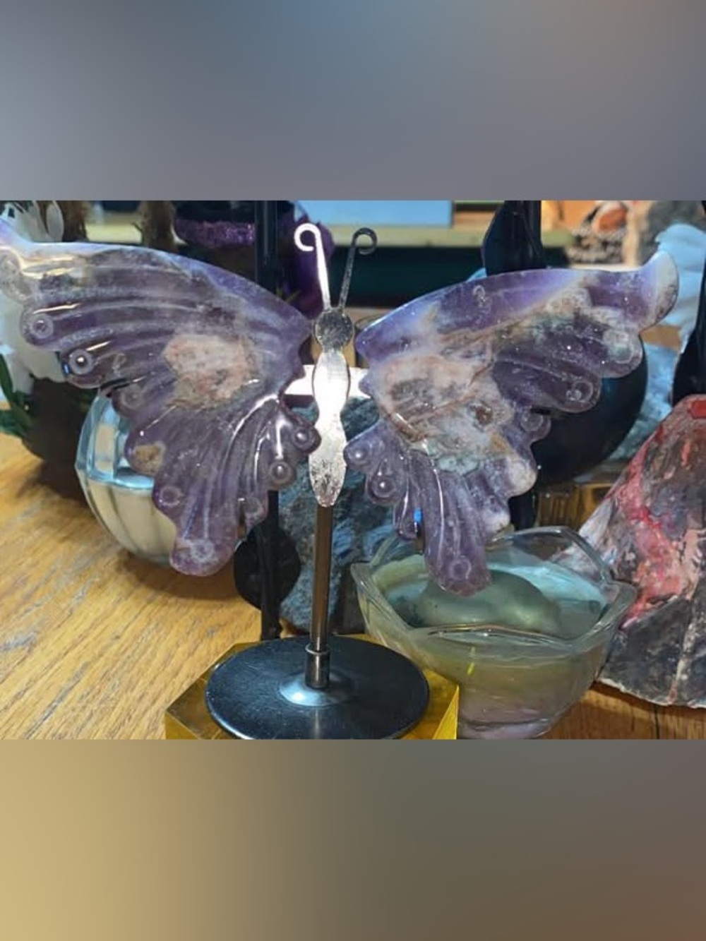 Amethyst Butterfly Wings